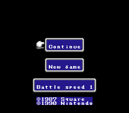 Final Fantasy Balance and Bug Fixes Title Screen